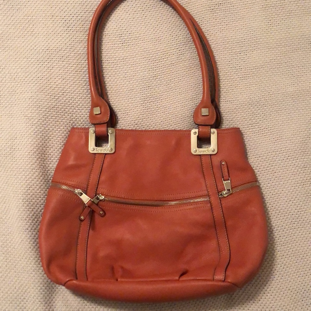 Tignanello Orange Purse